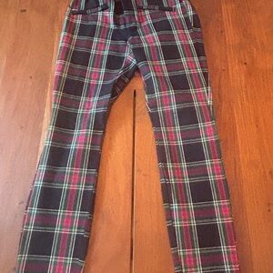 GAP Multicolor Plaid Women's Pants